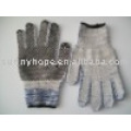 Sunnyhope PVC dotted glove,disposable the cotton gloves